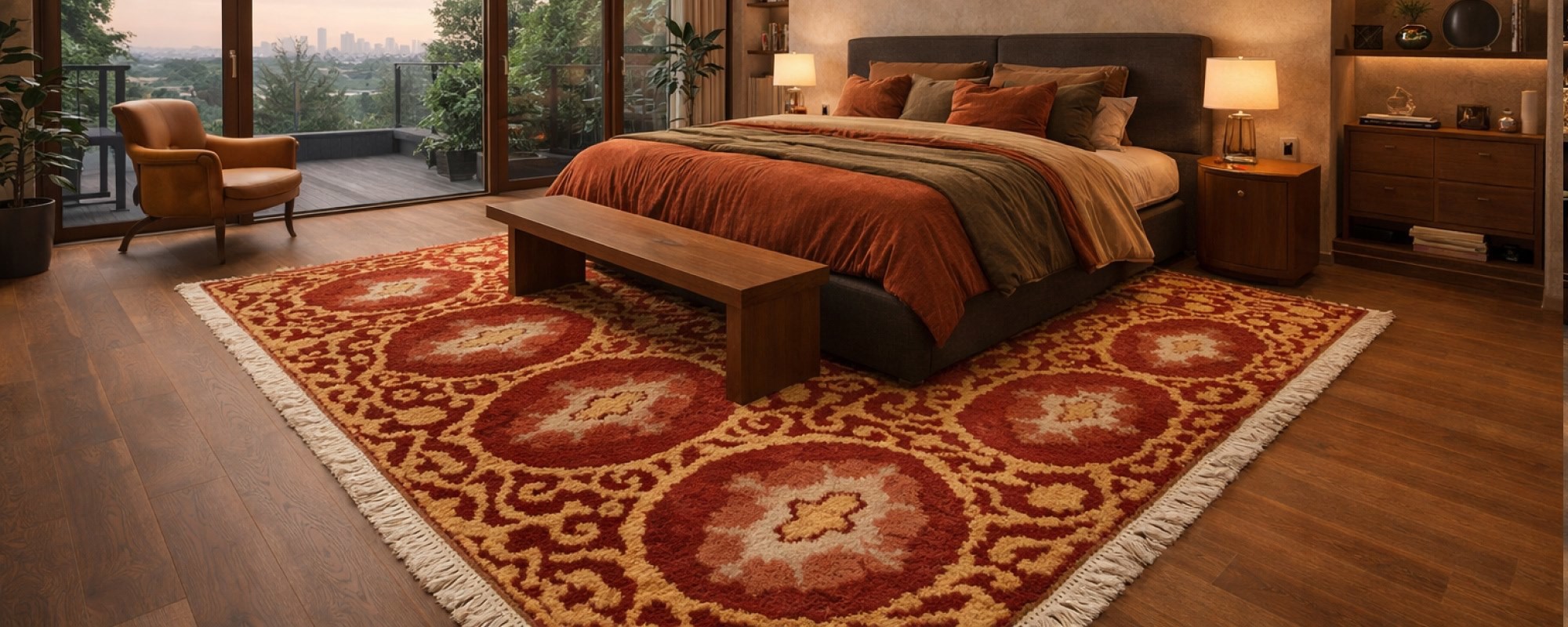 كيف تختار السجاد المناسب لغرف النوم من ناحية الراحة والحرارة؟